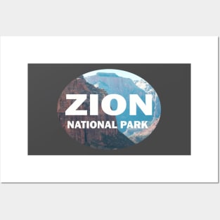 Zion National Park Bumper Sticker Posters and Art